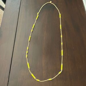 Kate Spade long bamboo necklace